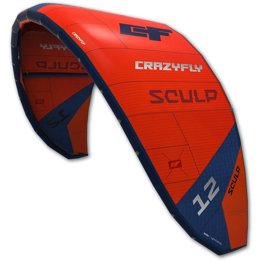2023 Crazyfly Sculp - Freerisde Allround Kite - 25% Off Discounts Apply !