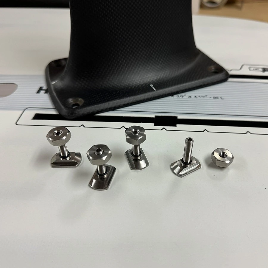 Foilite Easy Track - Universal M6 Titanium Hydrofoil Set Discounts Apply ! - Image 4