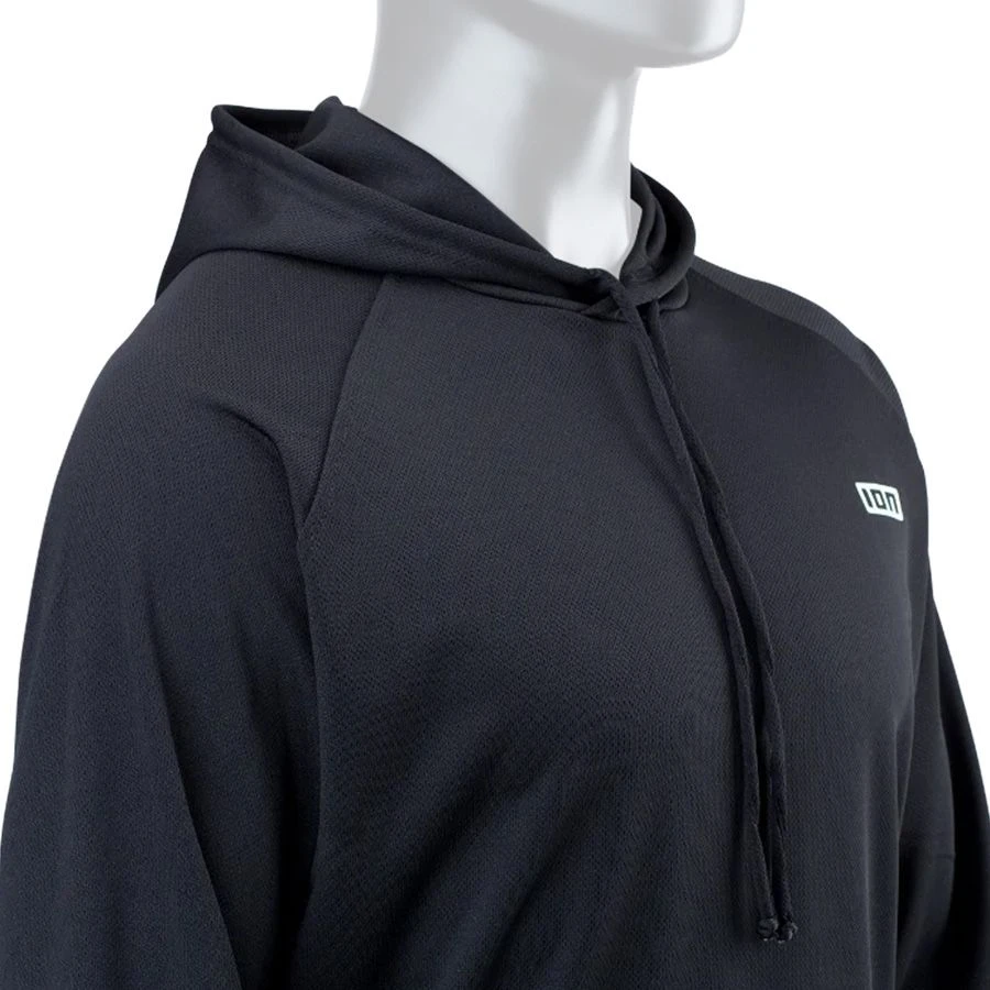 ION Wetshirt Hoodie Long Sleeve - Mens - Black Discounts Apply ! - Image 4