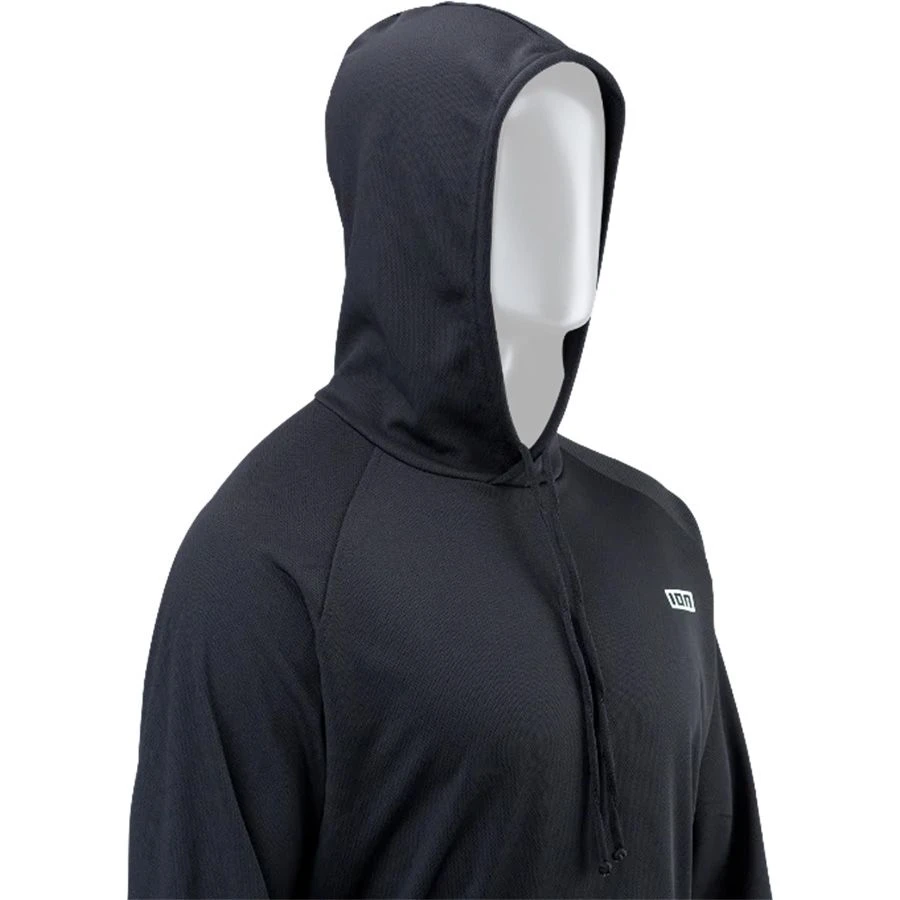 ION Wetshirt Hoodie Long Sleeve - Mens - Black Discounts Apply ! - Image 5