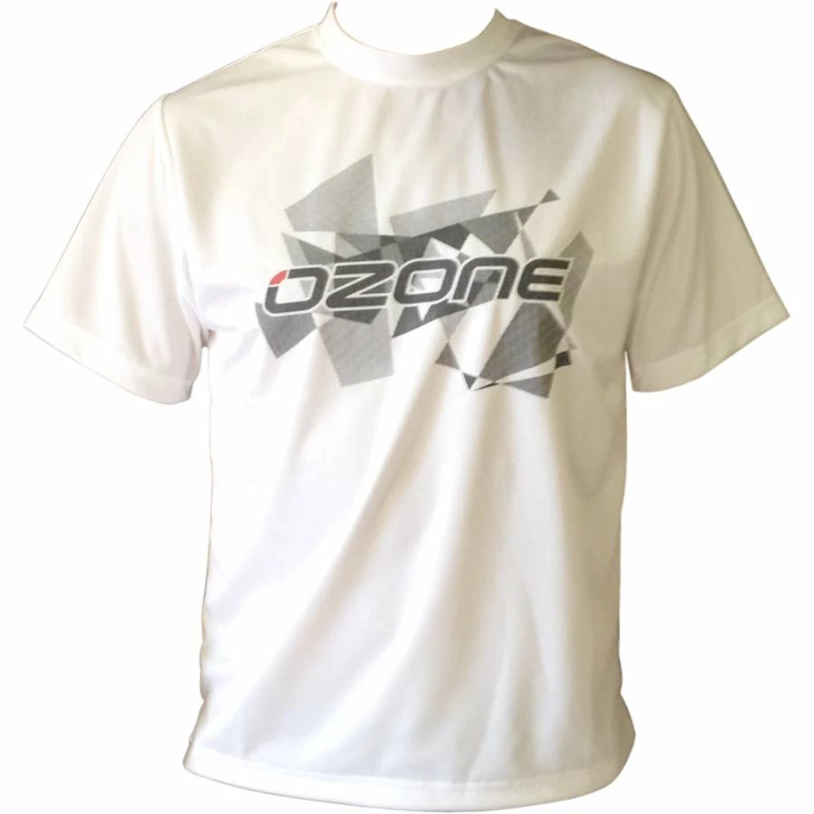Ozone Wet Tech T-Shirt Short Sleeve - White - 40% Off Discounts Apply !